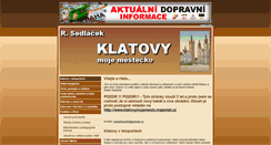 Desktop Screenshot of drobek.svet-stranek.cz