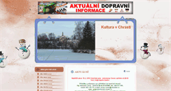 Desktop Screenshot of kulturachrast.svet-stranek.cz